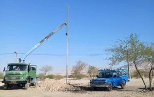 ۸ برج نوری، جلوه‌ای تازه به مسیر آب‌گرم گردشگری دهلران ایلام بخشید